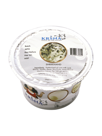Krsna a2 Gir Cow Shrikhand 100 grams